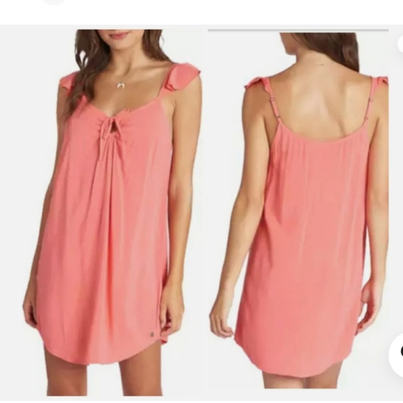 Women's Roxy Final Days Strappy Top Peach Color Lightweight Size Large - Picture 7 of 8